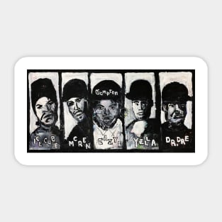 N.W.A. Sticker